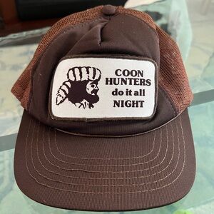 Vintage snap back hunters hat